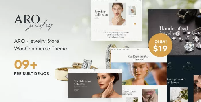 Aro - Jewelry Store WordPress Theme