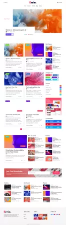 Errin - Personal Blog WordPress Theme