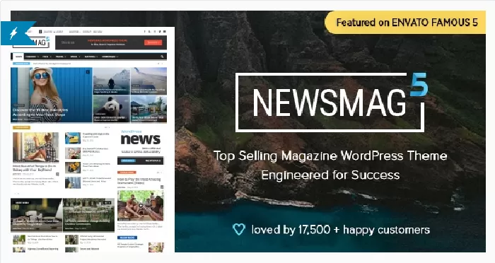 Newsmag - Newspaper & Magazine WordPress Theme