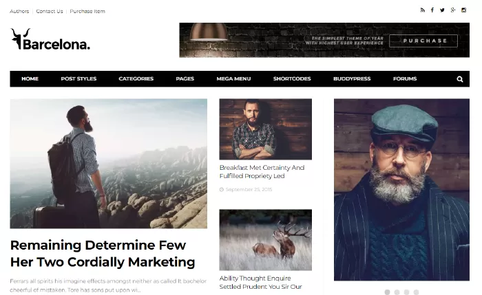 Barcelona. - Clean News & Magazine WordPress Theme
