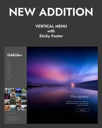 Blacksilver | Photography Theme for WordPress