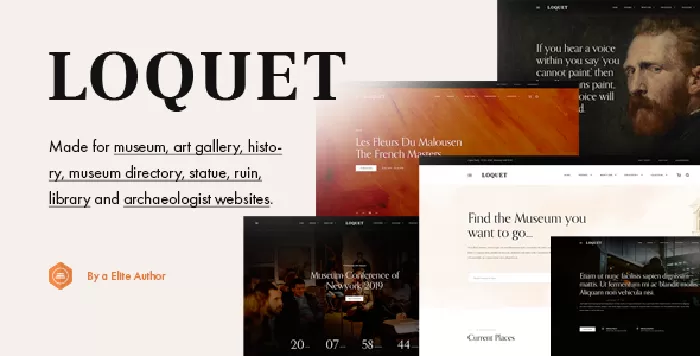 Loquet - Museum & History WordPress Theme