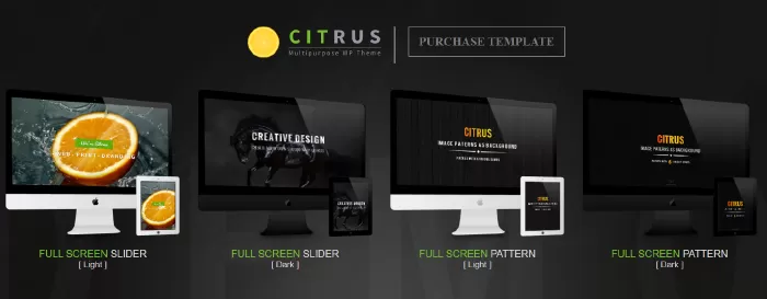 Citrus - WordPress One Page Theme
