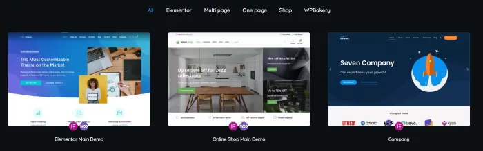 The7 — Website and eCommerce Builder for WordPress