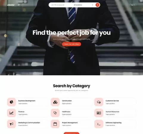 Jobster - Smart Job Board WordPress Theme
