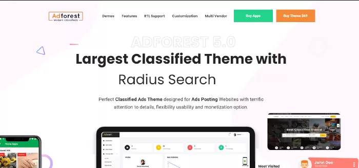 AdForest - Classified Ads WordPress Theme
