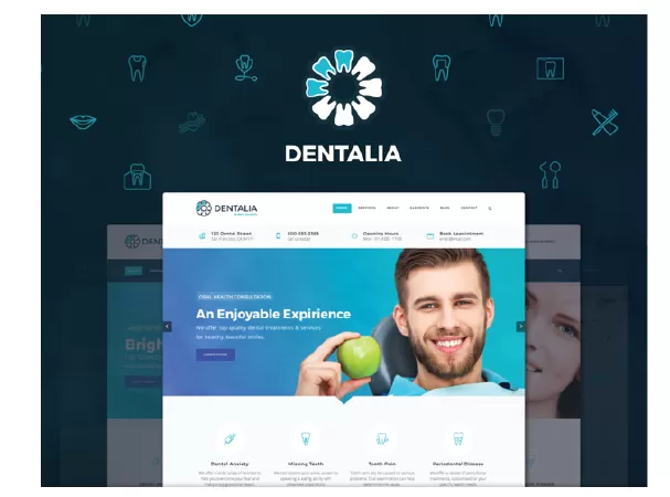 Dentalia - Dentist & Medical WordPress Theme