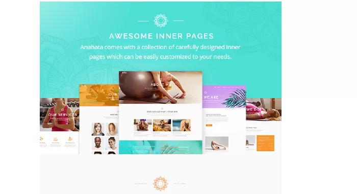 Anahata - Yoga, Fitness and Lifestyle Theme
