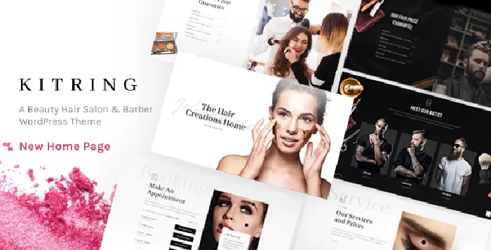 Kitring - A Beauty & Hair Salon WordPress Theme