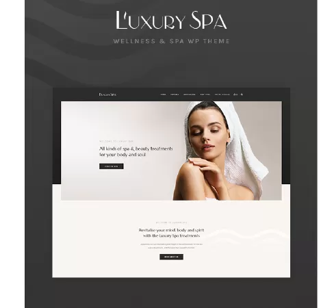 Luxury Spa - Wellness and Beauty WordPress Theme