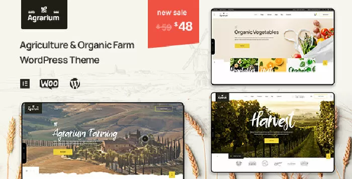 Agrarium | Agriculture & Organic Farm WordPress Theme
