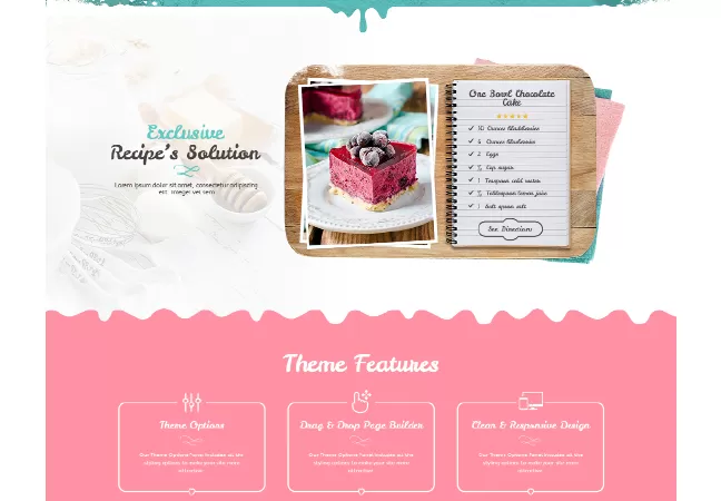 Bellaria - a Delicious Cakes and Bakery WordPress Theme