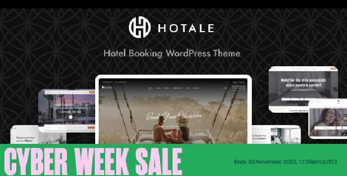 Hotale - Hotel Booking WordPress