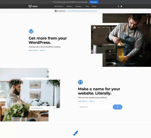 Phox - Hosting WordPress & WHMCS Theme