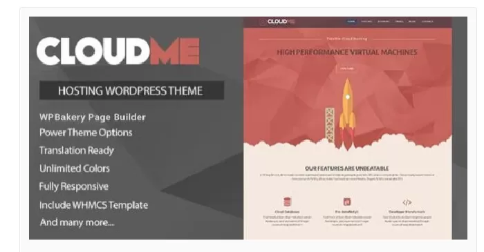 Cloudme Host - WordPress Hosting Theme