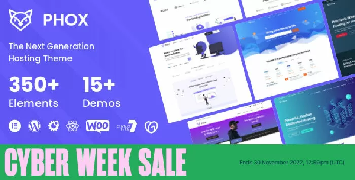 Phox - Hosting WordPress & WHMCS Theme