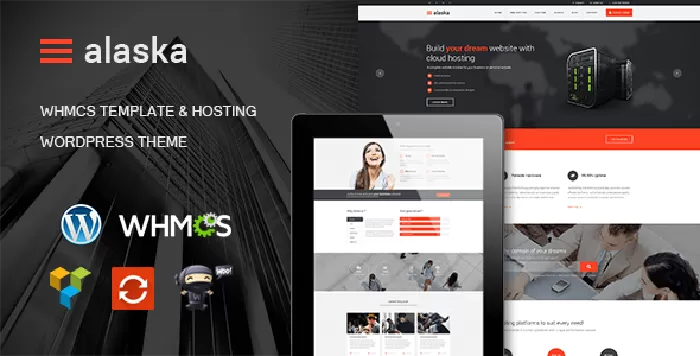 Alaska - WHMCS & Hosting WordPress Theme