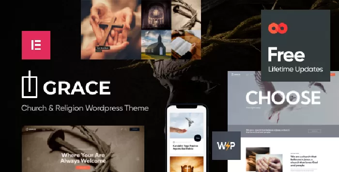 Grace - Church, Religion & Charity WordPress Theme