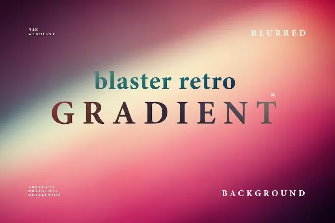 Blaster Retro Gradient Background