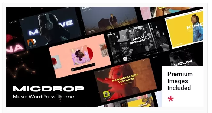 Micdrop - Music WordPress Theme