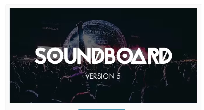 Soundboard - a Premium Responsive Music WordPress Theme