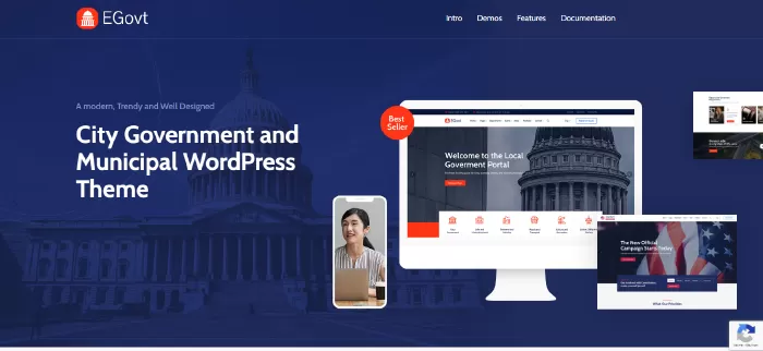 EGovt - City Government WordPress Theme