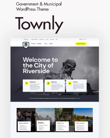 Townly - Government & Municipal WordPress Theme