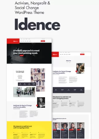 Idence - Activism WordPress Theme
