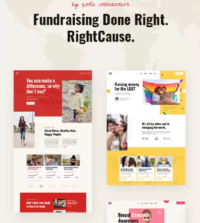 RightCause - Charity and Donation Theme