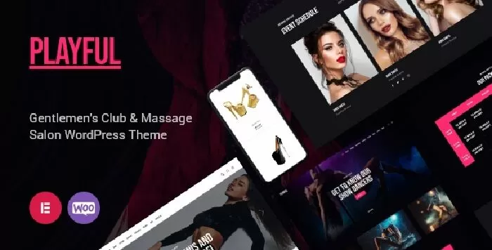 Playful - Pole Dance Club & Store WordPress Theme