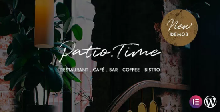 PatioTime - Restaurant WordPress Theme