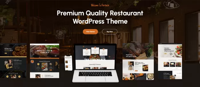 Heritaste - Restaurant WordPress Theme