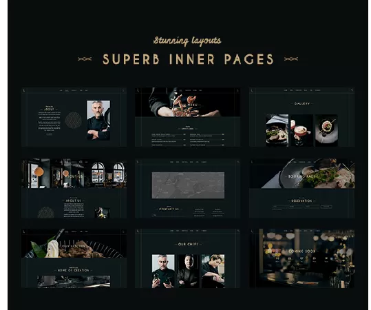 Laurent - Elegant Restaurant Theme