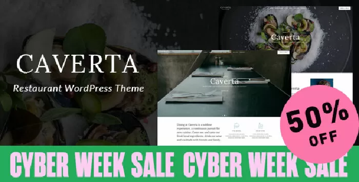 Caverta - Restaurant Cafe Theme