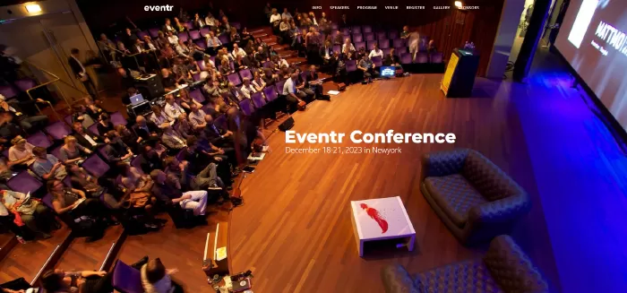 Eventr - One Page Event WordPress Theme