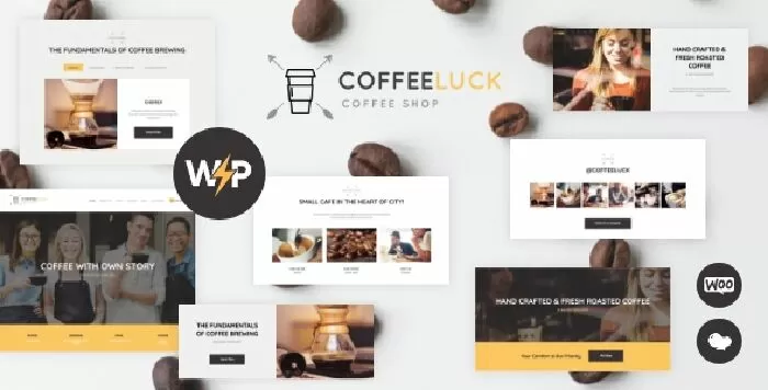 Coffee Luck | Cafe, Restaurant & Shop WordPress Theme