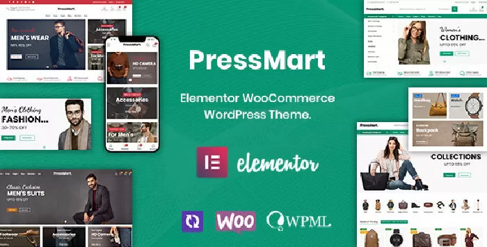 PressMart - Modern Elementor WooCommerce WordPress Theme