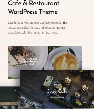 Despero - Cafe & Restaurant WordPress Theme