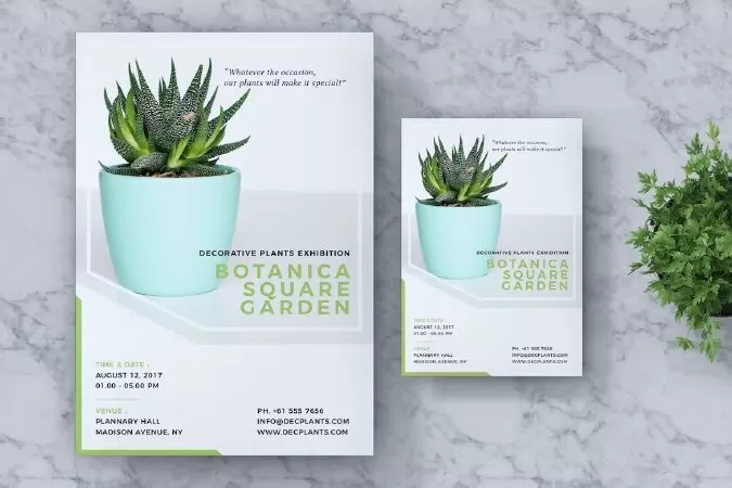 Botanica Event Flyer & Poster Vol. 03