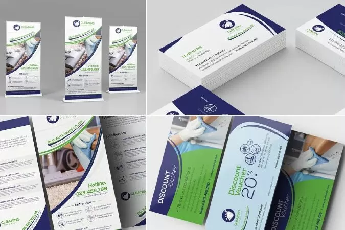 Cleaning Company - Set Templates