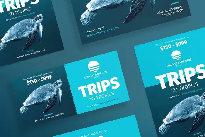 Travel Agency Flyer and Poster Template