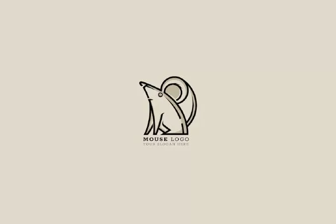 Mouse Logo Template