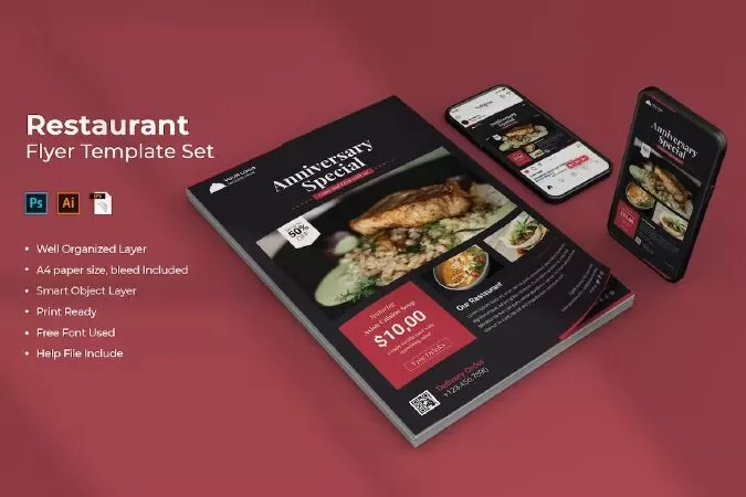 Restaurant Flyer 4
