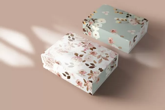 Rectangle Box Mockup 02, Package Box Mockup, Packaging Mockup, Mockup PSD