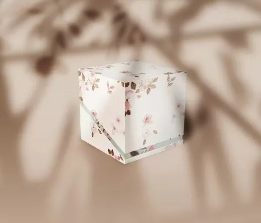 Gift Box Mockup, Square Box Mockup