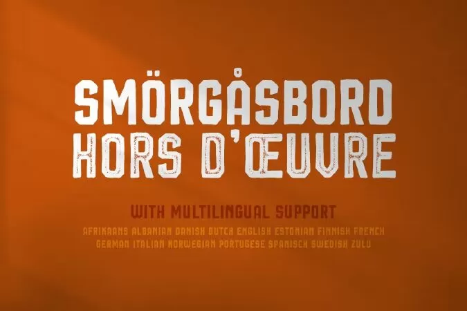Squiborn - Logo Font