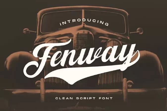Retro Logo Font