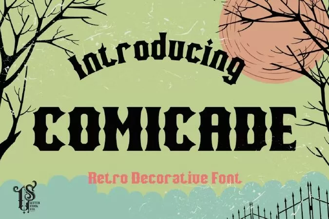 Comicade - Retro Font