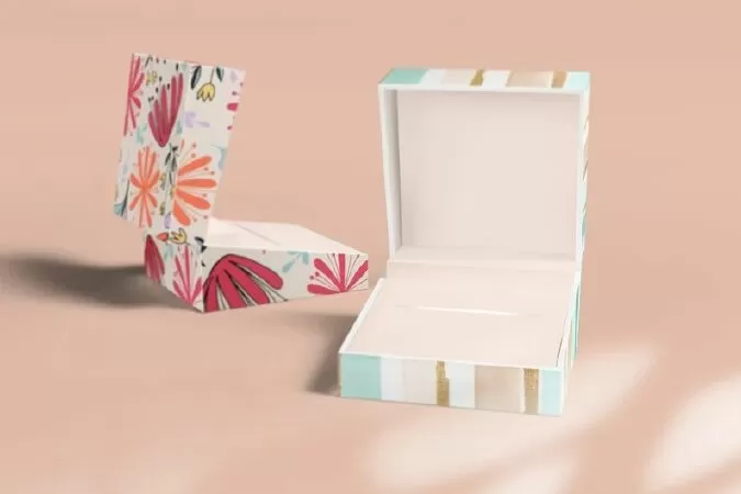Jewelry Box Mockup, Package Box Mockup, Packaging Mockup, Packaging Boxes