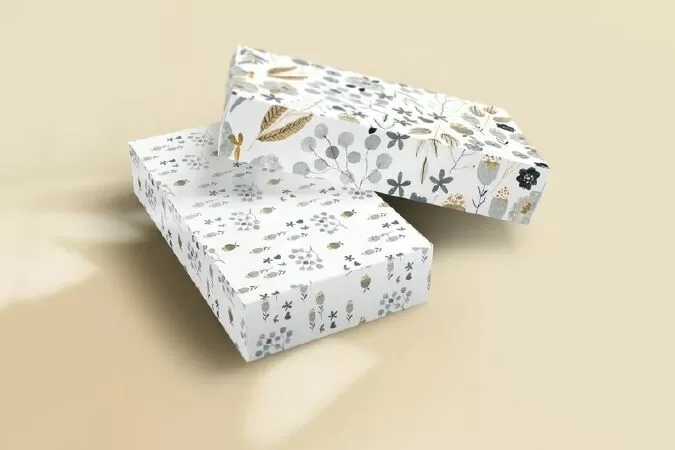 Rectangular Box Mockup With Top Opening, Package Box Mockup, Packaging Mockup